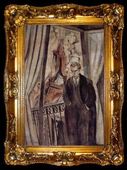 framed  Delaunay, Robert Portrait, ta009-2
